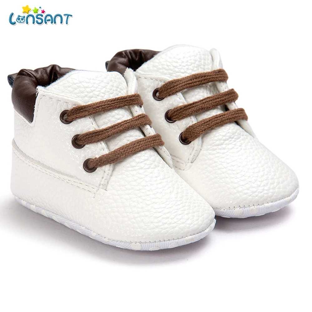 

LONSANT Baby Toddler Soft Sole Leather Shoes Infant Boy Girl Toddler Shoes E1120