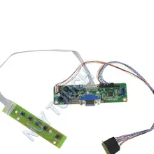 V. M70A VGA lcd контроллер платы комплект для CLAA102NA0ACW 10,2 дюймов 1024x600 WLED экран LVDS
