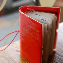 

Creative 28 Bits Mini Credit Card Holder Wallet PVC Women Men Id Bus Bank Card Case Cute Girl Mini Cardbook Wallet Bag