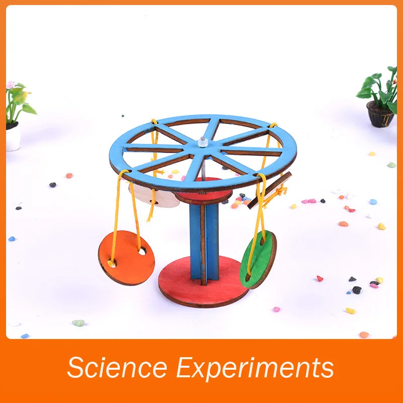 

Children DIY Giant Stride Toys Handmade Assemble Hand Made Gadget Gizmo Scientific Experiment Creative
