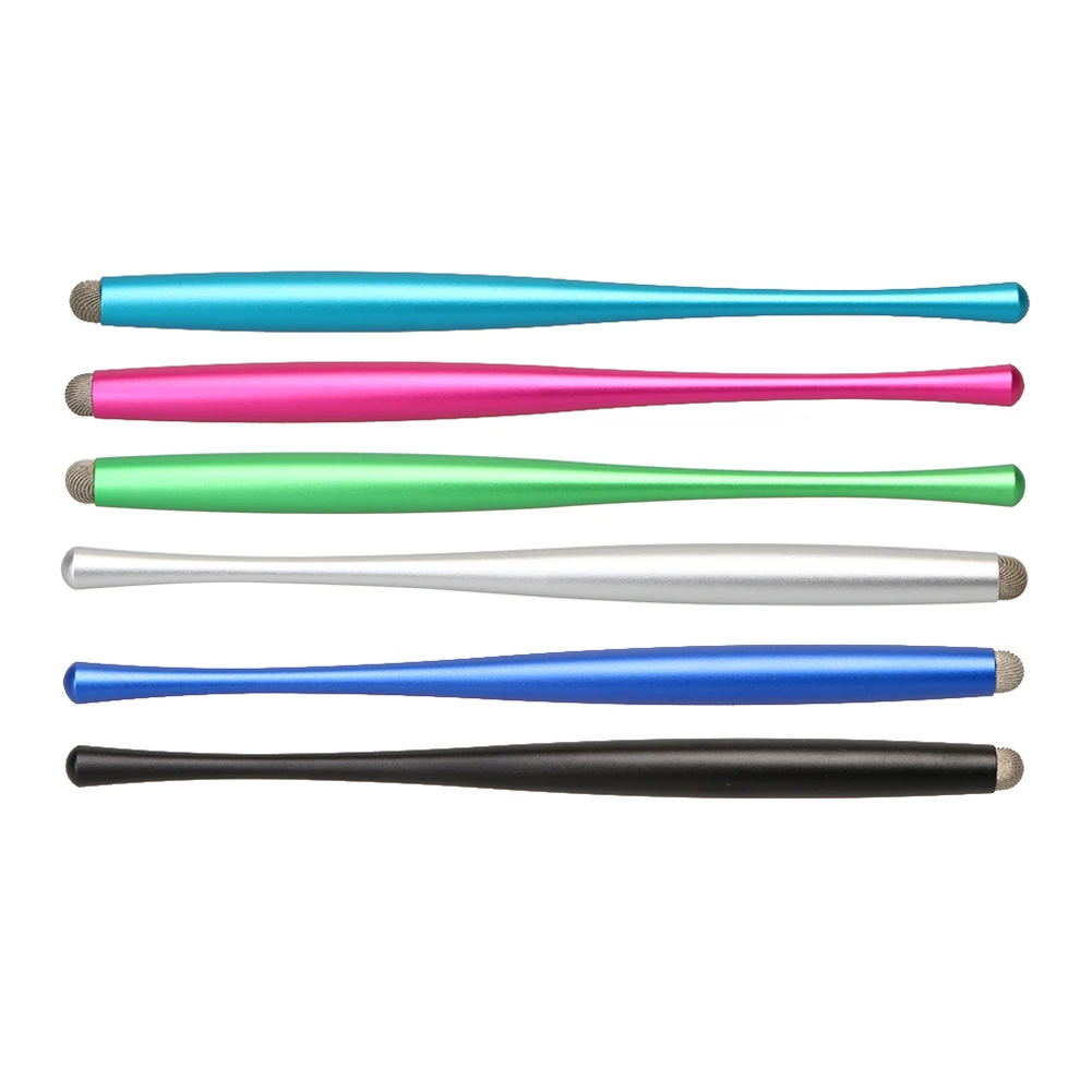 Universal Metal Micro-Fiber Tip Capacitive Stylus Touch Screen Pen for Smart Mobile Phone Smartphone Tablet PC Pads Curve Design Universal Metal Micro-Fiber Tip Capacitive Stylus Touch Screen Pen for Smart Mobile Phone Smartphone Tablet PC Pads Curve Design