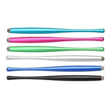 Universal Metal Micro-Fiber Tip Capacitive Stylus Touch Screen Pen for Smart Mobile Phone Smartphone Tablet PC Pads Curve Design