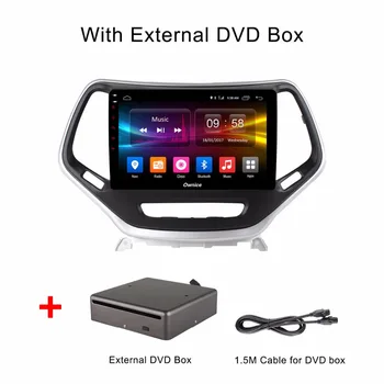 

10.1 inch Android 6.0 Octa Core 2GB RAM+32GB ROM Car DVD Player for Jeep Cherokee 2014-2016 GPS Radio Stereo With dvd box