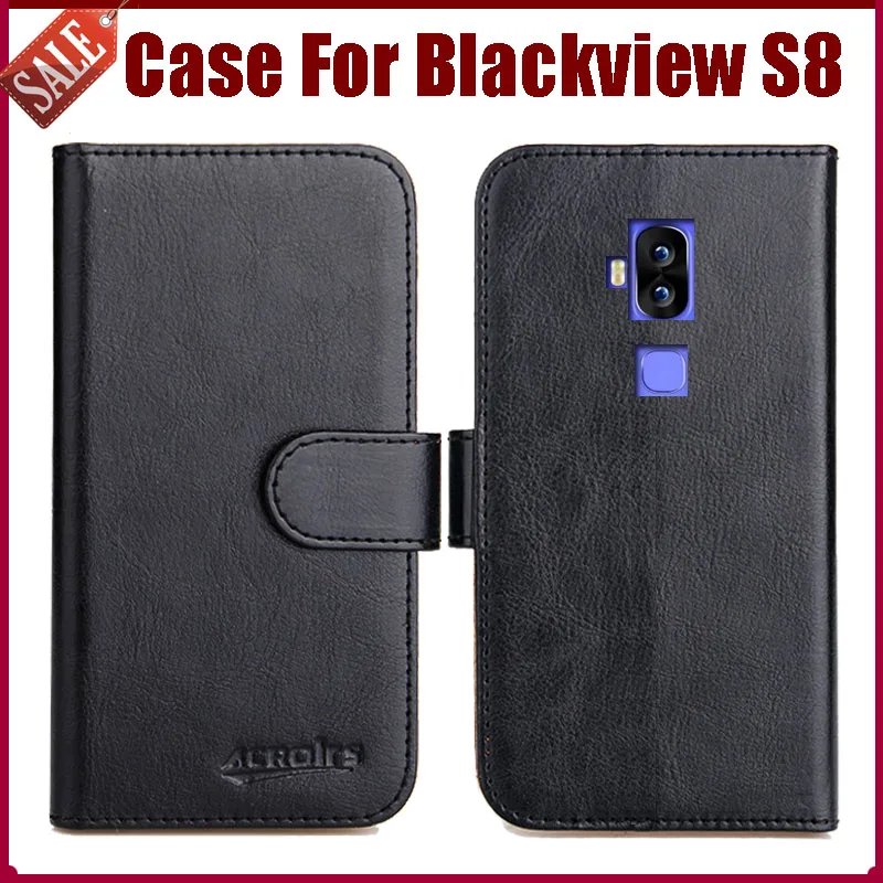 Горячая распродажа! Чехол для Blackview S8 6 цветов высокое качество защитный кожаный