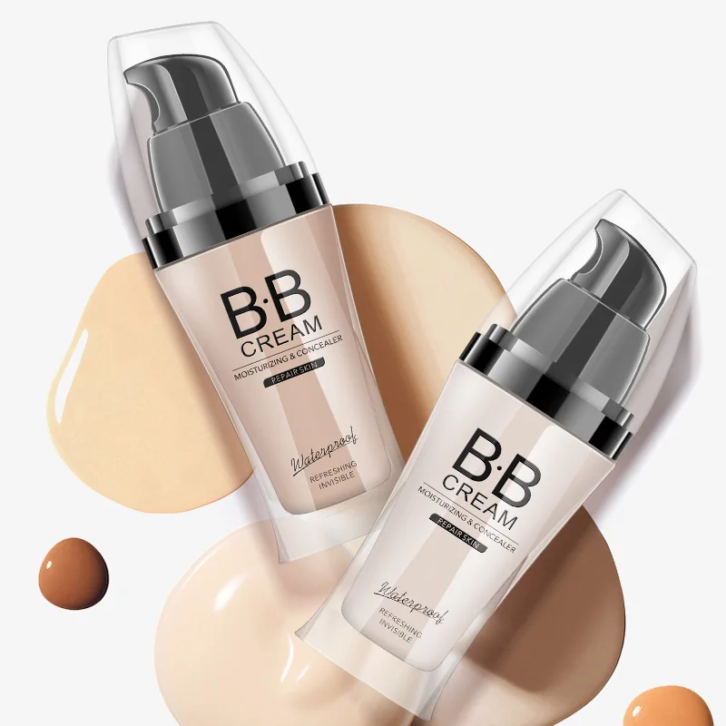 Face Make Up Full Coverage Waterproof Long Lasting BB Makeup Liquid Foundation Cream BB Cream