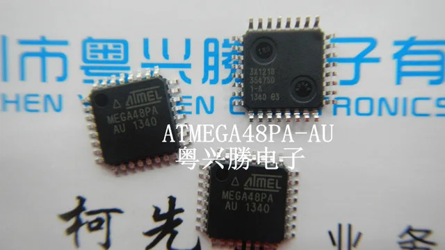 5 шт./лот ATMEI ATMEGA48PA-AU TQFP32 Пакета чип микроконтроллера AVR 8 новый оригинальный |