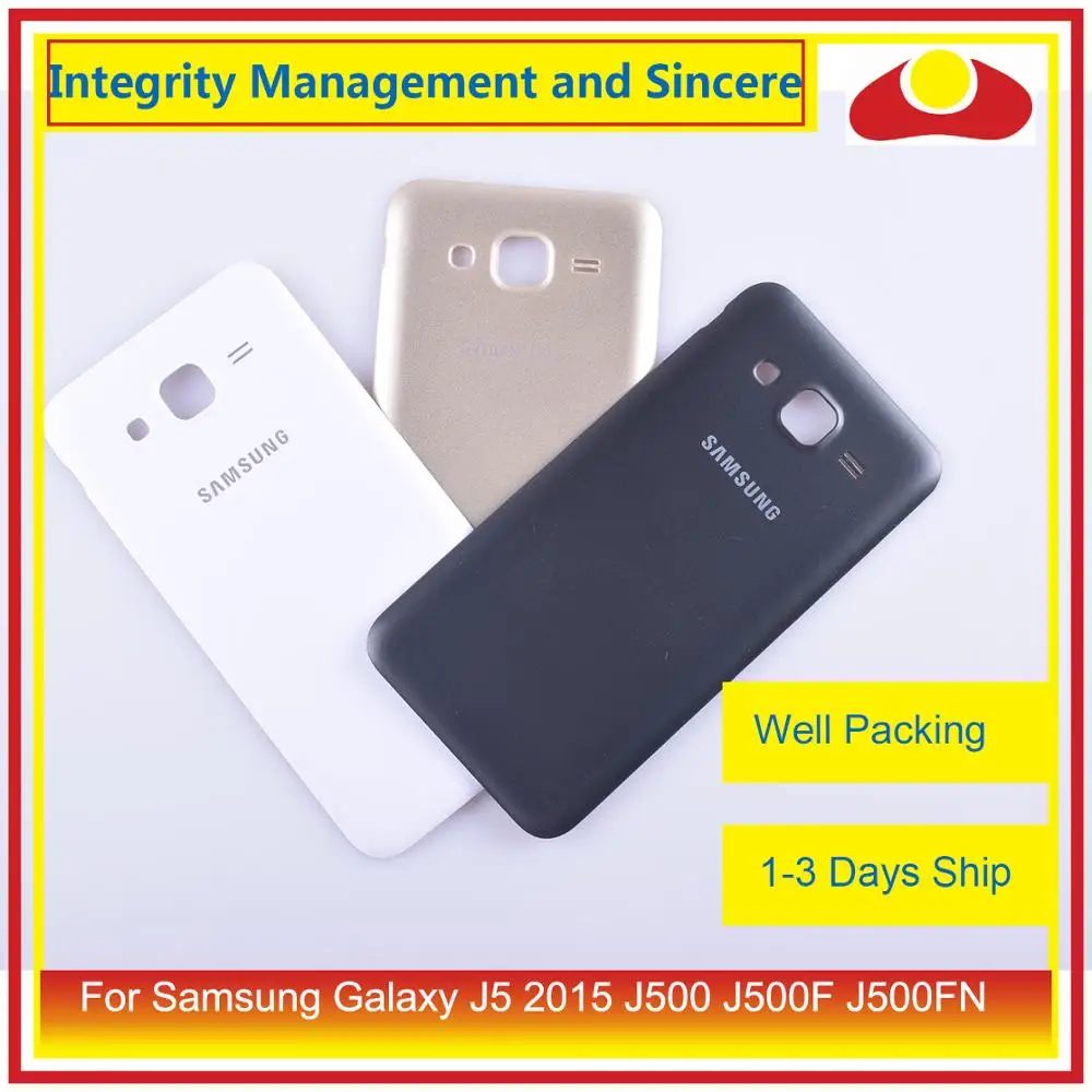 10 шт./лот для Samsung Galaxy J5 2015 j500 J500F J500FN J500H корпус батарейного отсека задняя крышка