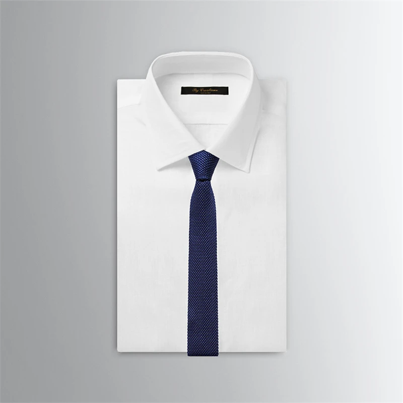 Мужские тонкие вязаные галстуки, шерсть, вязаный галстук, модные тонкие шейные платки для мужчин, свадебные аксессуары, зима, бордовый, темно-синий
