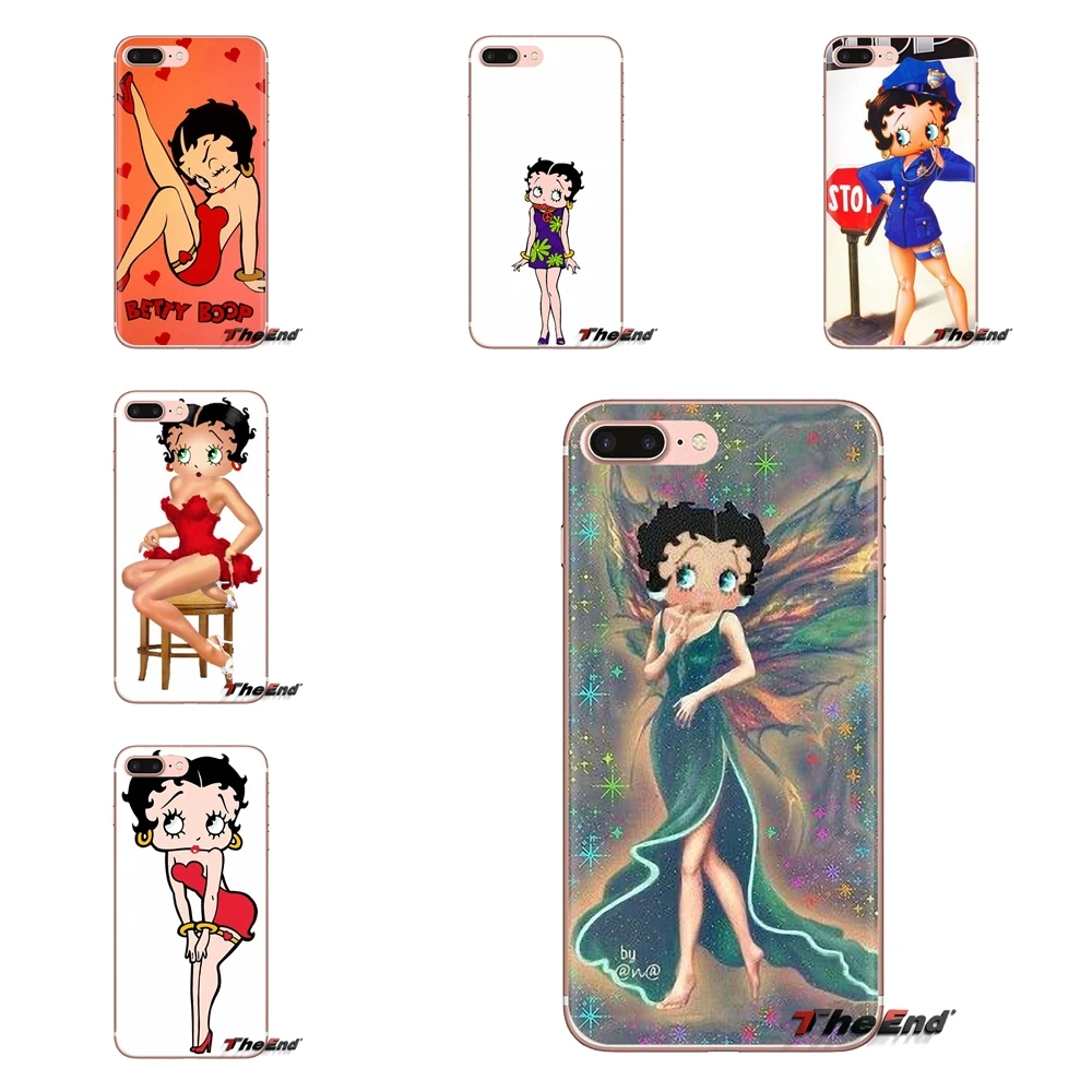 

Silicone Phone Case Cover Sexy Cartoon Girl Betty Boop For Samsung Galaxy J1 J2 J3 J4 J5 J6 J7 J8 Plus 2018 Prime 2015 2016 2017