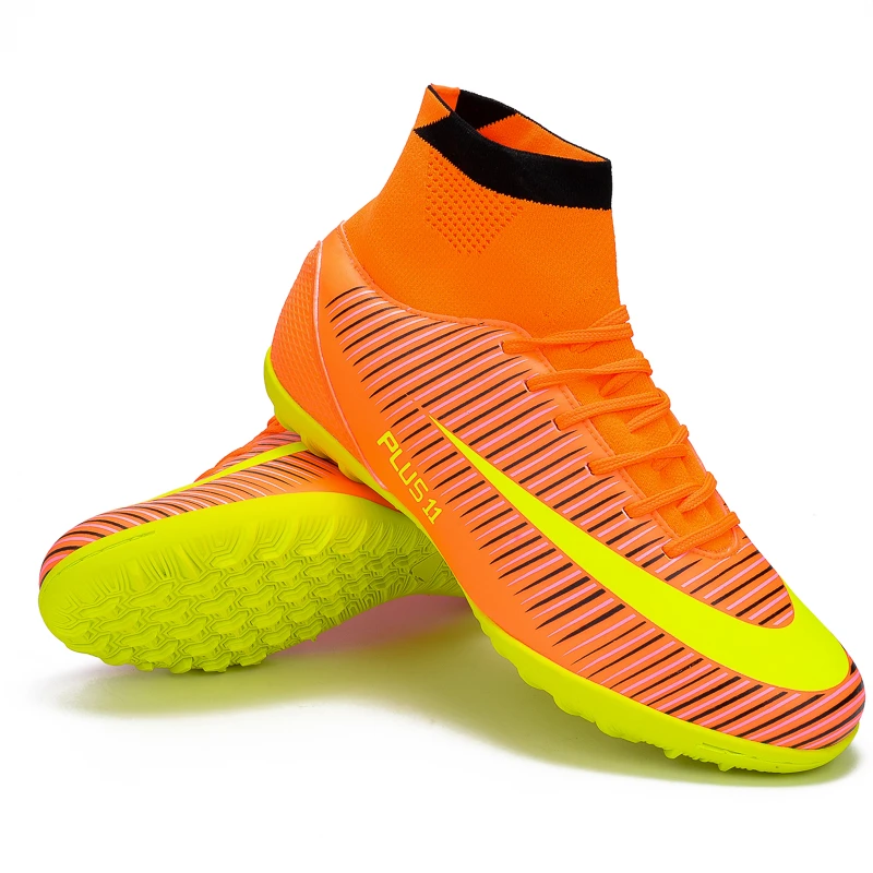 orange indoor soccer shoes