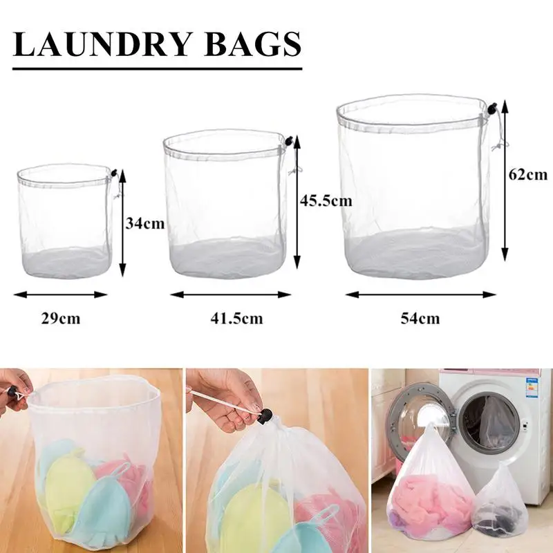 

Drawstring Laundry Bag specialized Laundry Bag Can Prevent Your Clothes From Being Damaged In The Washing Machine When Spinning