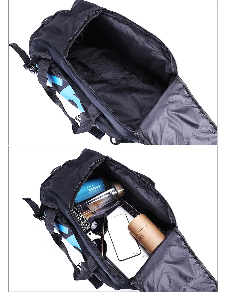 Фирменная новинка, мужская спортивная сумка для спортзала, Женская водонепроницаемая сумка для фитнеса, для улицы, раздельное пространство для обуви, сумка, рюкзак, скрытый рюкзак, sac de T60