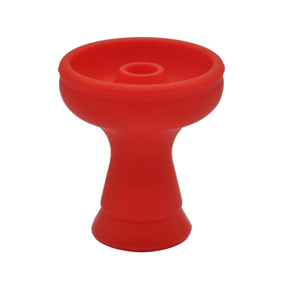 Heat Resistant Water Pipe Accessories Funnel Bowl Multicolored Color Single Hole SILICONE Hookah Shisha Silicone |
