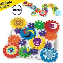 Kaleido gear s Строительный набор с мозаикой грибные гвозди Строительный набор, калейдоскоп набор передач Набор Обучающие игрушки
