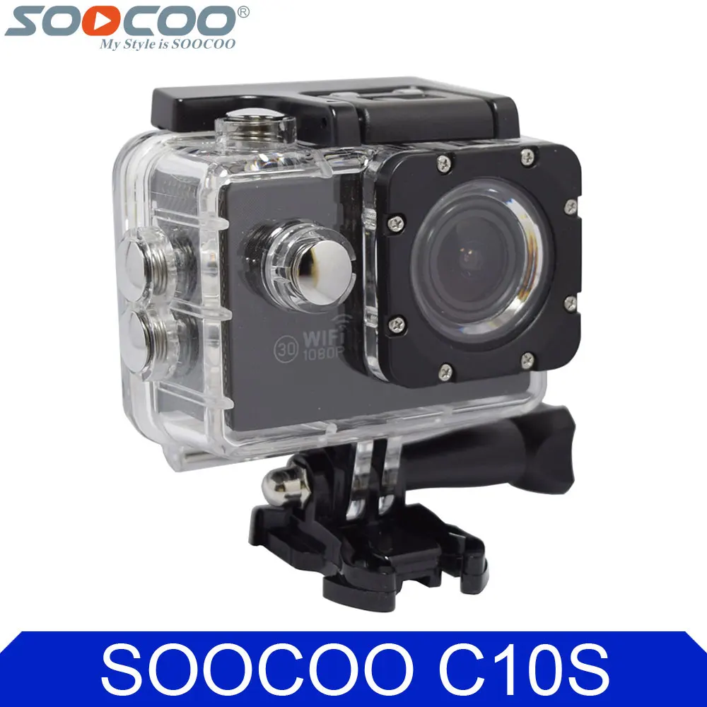 

SOOCOO C10S Wifi 2.0 Inch Action Video Camera 1080P Full HD Diving 30M Waterproof Loop Recording Mini Outdoor Sport Camcorder DV