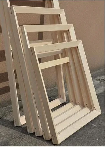 

Wood Frame for Canvas Paintings You need to install it yourself Without Paintings