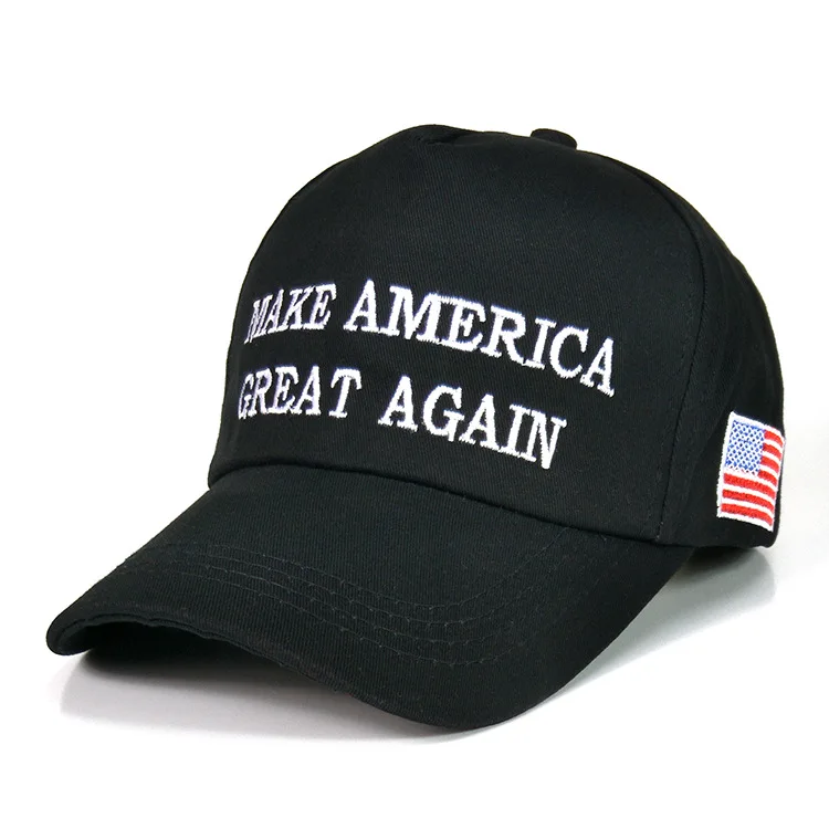 Козырь бейсболка сделать Америку снова великим, предвыборная шапка, шапка s вышитая козырь шляпа президента - Цвет: 25