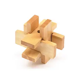 Chanycore ребенок учится Развивающие деревянные Игрушечные лошадки 3D Puzzle Конг Мин Любань блокировки Cube удалить мяч Логические LP подарки для