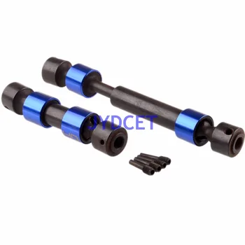 

STRV237 2pcs Center Middle CVD Steel Universal Drive Shaft For Traxxas 1/10 E-REVO REVO SUMMIT