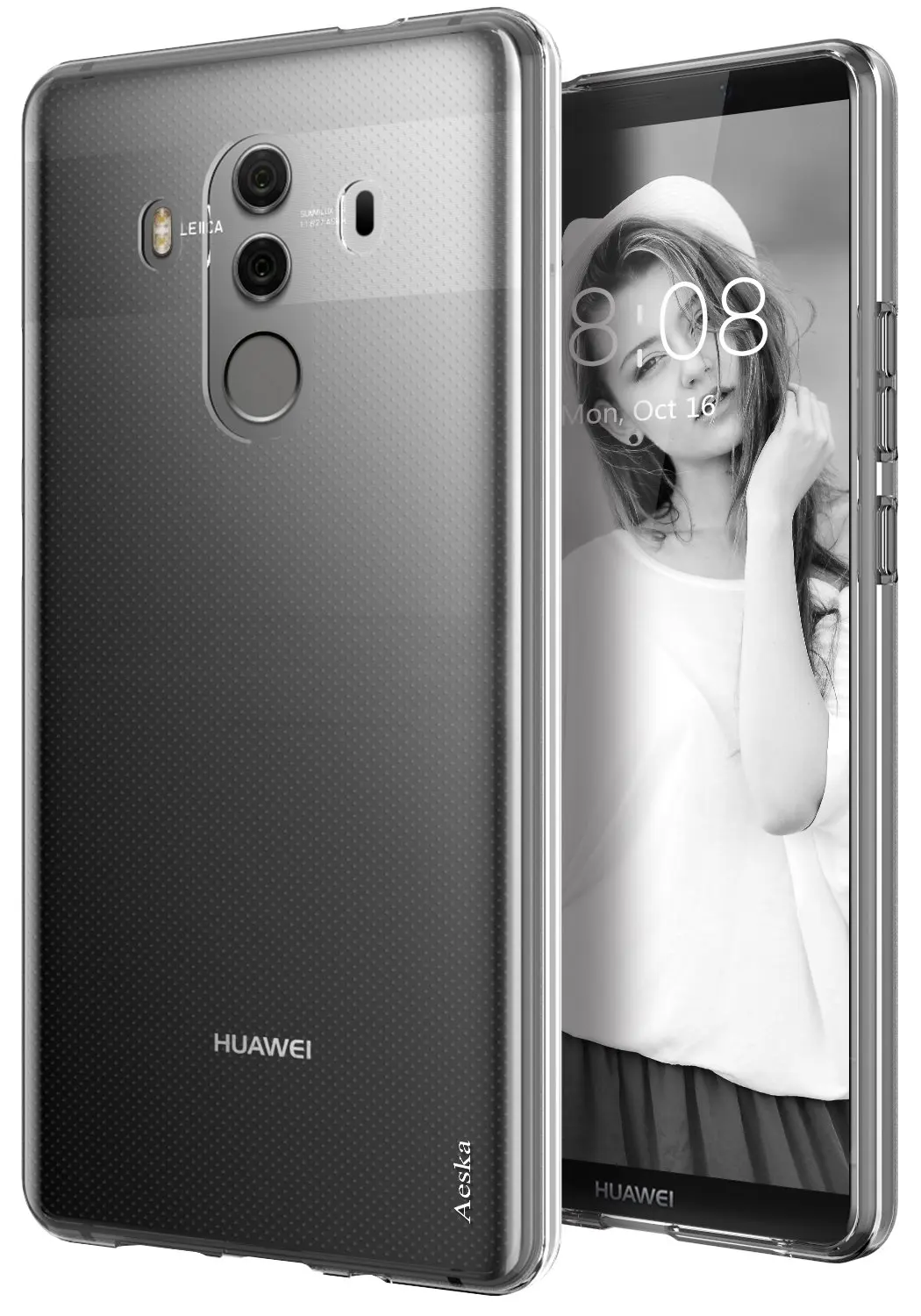 Роскошный силиконовый чехол для телефона, задняя крышка для huawei mate 10 Pro, мягкий прозрачный чехол из ТПУ 360, ударопрочный защитный чехол mate 10Pro 10Pro Capa