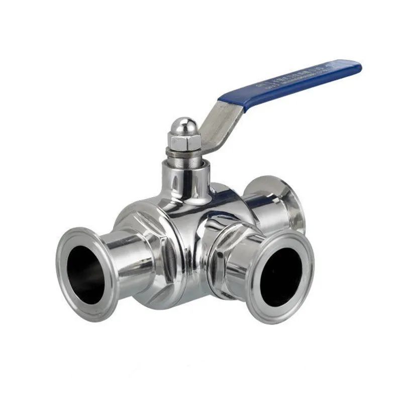 1-1/" 38 мм 304 нержавеющая сталь санитарный 3 ходовой L порт шаровой клапан 1,5" три зажима наконечник тип для домашнего пивоварения дневник продукт