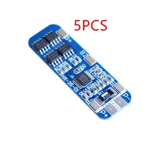 5 шт. 3 S 10A 12 В литиевая батарея зарядное устройство защитный модуль для 3 шт. 18650 литий-ионная аккумуляторная батарея 10,8 В 11,1 В 12,6 в