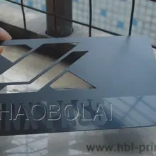 Карточка из темного металла, высококачественная металлическая визитная карточка из нержавеющей стали