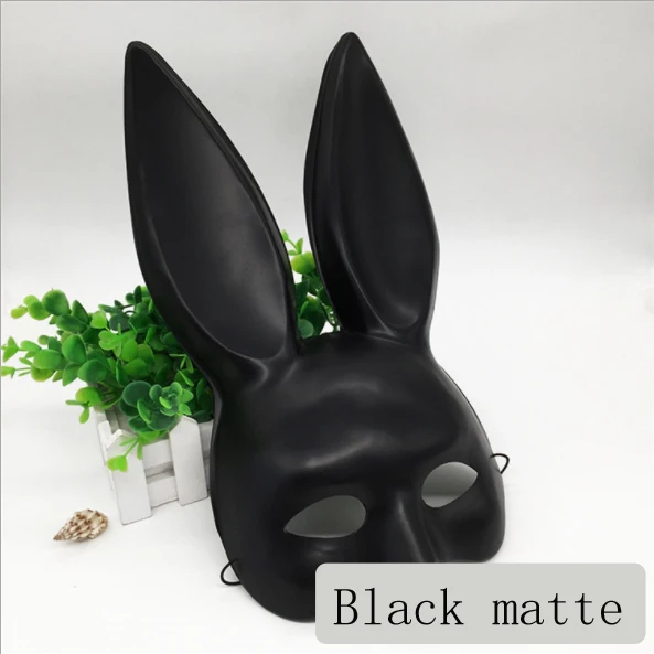 

Halloween Masquerade Rabbit Ear Mask Bunny Mask