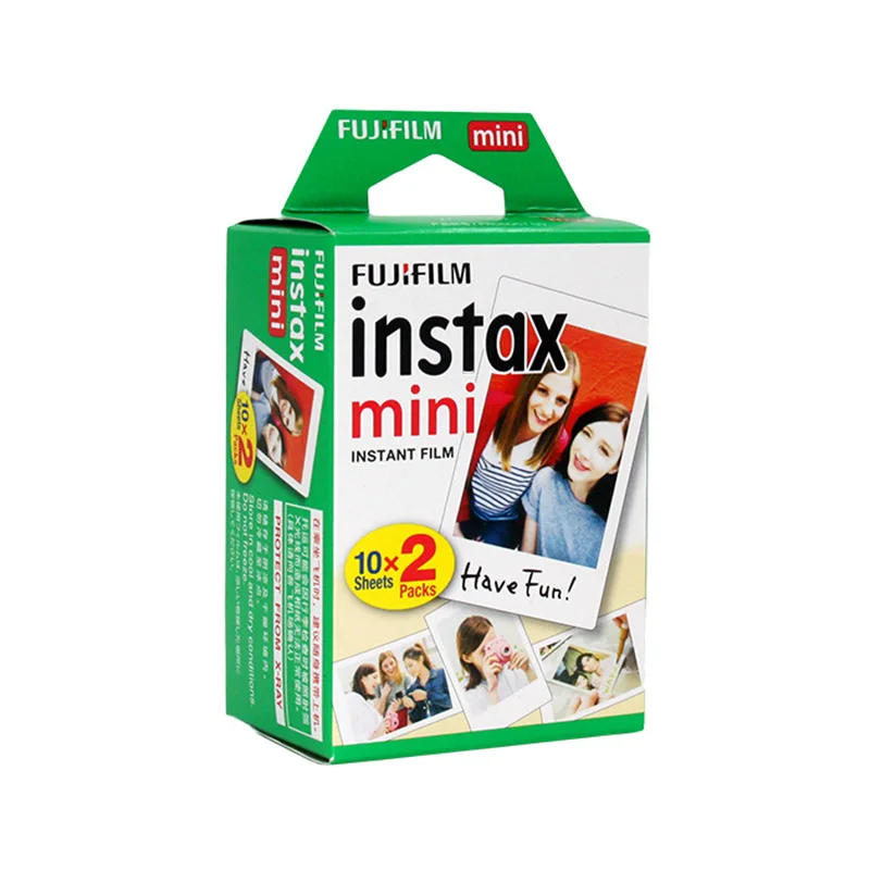 Fujifilm Instax минипленки 40 листов белая краевая фотобумага для Instax Mini 9 8 7S 70 90 25 50s мгновенная камера SP-1 SP-2 принтера