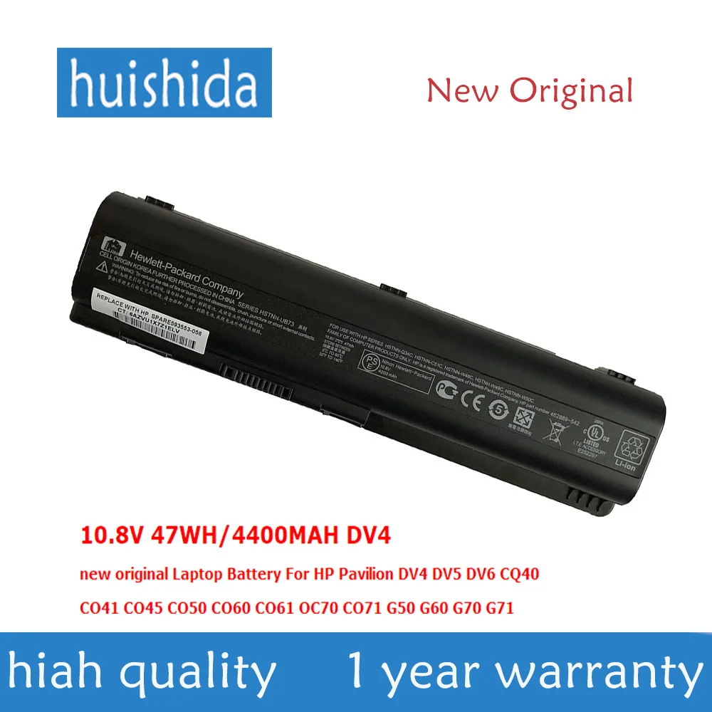 Аккумулятор для ноутбука HP Pavilion DV4 DV5 DV6 10 8 В 47 Вт/ч | Компьютеры и офис
