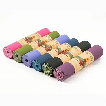 

Universal Outdoor 6mm TPE Non-slip Yoga Mats Tasteless Pilates Gym Exercise Sport Pads for Fitness for Women Men Feminina Mujer