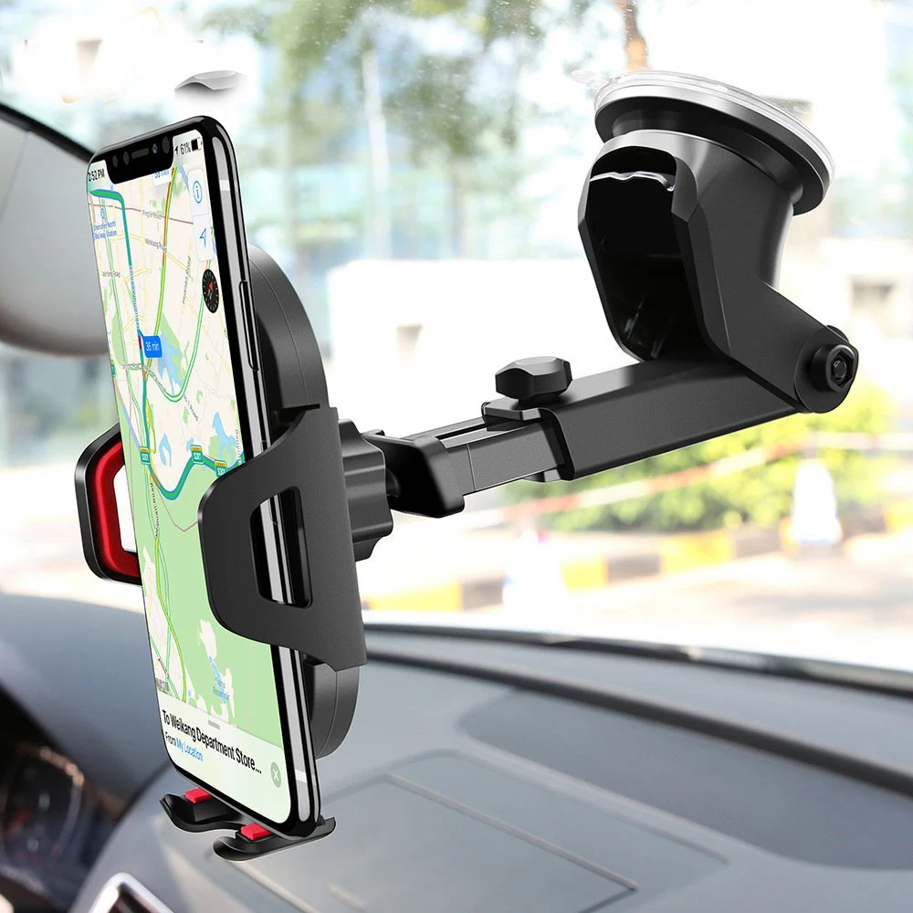 

abay Windshield Gravity Sucker Car Phone Holder For iPhone X Holder For Phone In Car Mobile Support Smartphone Voiture Stand