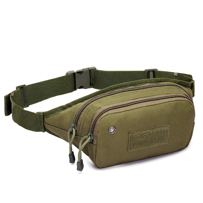 Военная Мужская сумка на пояс, водонепроницаемая нейлоновая камуфляжная сумка на пояс, многофункциональная дорожная сумка для мобильного телефона - Цвет: Army Green