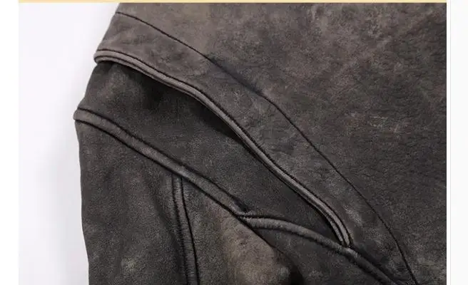 cowhide jacket mens Free shipping,Brand classic style leather jacket.man slim vintage 100% cowhide jackets.high quality motor coat.sales,60-110kgs cowhide jacket mens