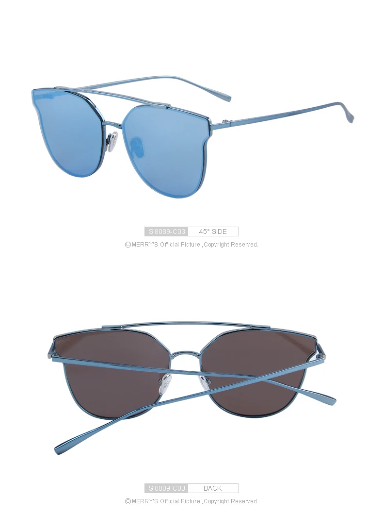 MERRYS женские солнцезащитные очки кошачий глаз классические брендовые дизайнерские солнцезащитные очки S8089