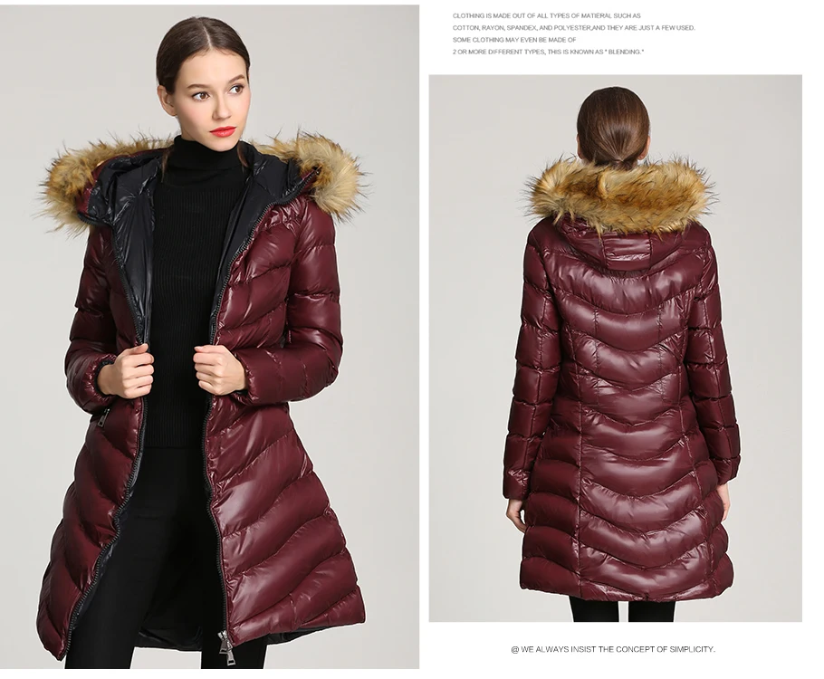 Пальто, куртка, мех енота, с капюшоном, зимняя куртка для женщин, парка, mujer, длинное зимнее пальто, пуховик, хлопок, теплая куртка,, COUTUDI, новинка