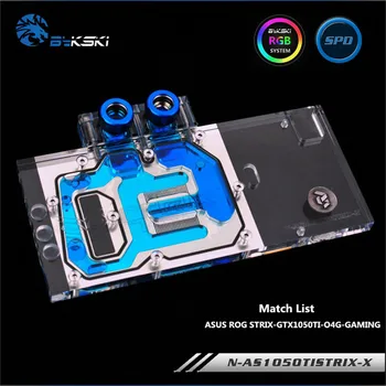 

Bykski Full Coverage GPU Water Block For ASUS STRIX-GTX1050TI-O4G-GAMING Graphics Card Water-Cooled head N-AS1050TISTRIX-X