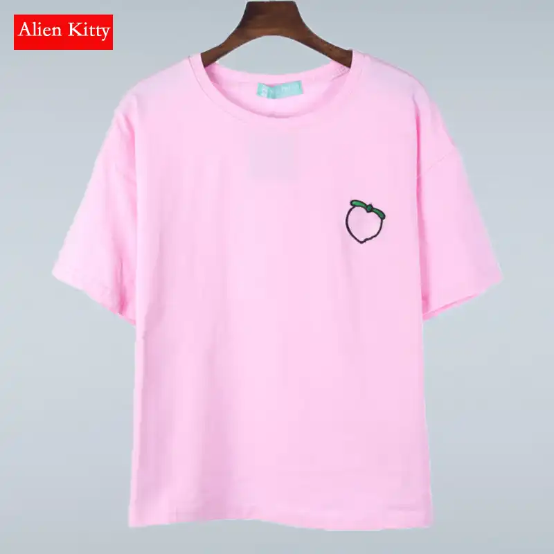 cherry color t shirt