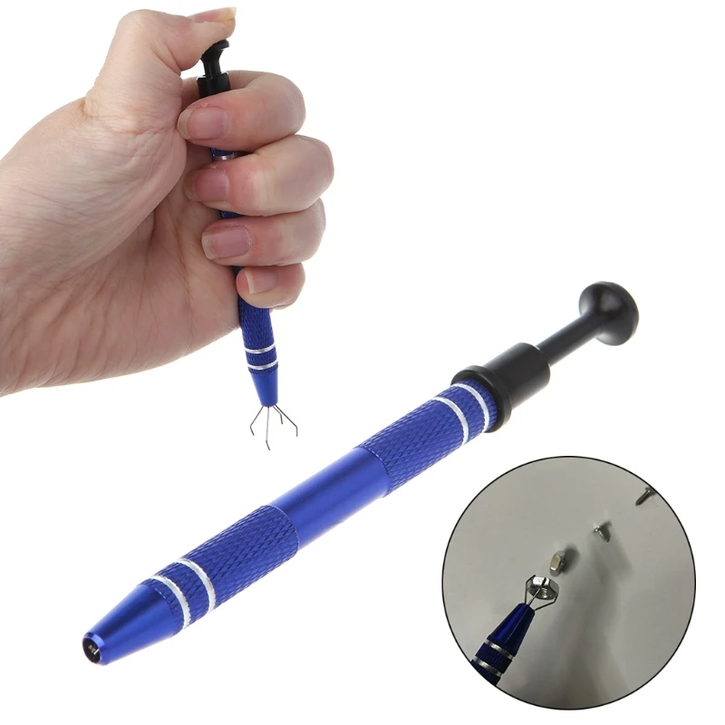 

Metal Grabber Tweezers For Gripping Tiny Components & IC Chips Durable Hand Tool