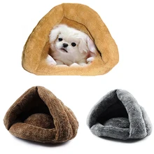 1 шт. мягкие кровати для собак из флиса с рисунком котенка зимние теплые коврики с подогревом для домашних животных домик для кошек щенка собачья пещера кроватка для домашних животных коврик для гнезда Igloo