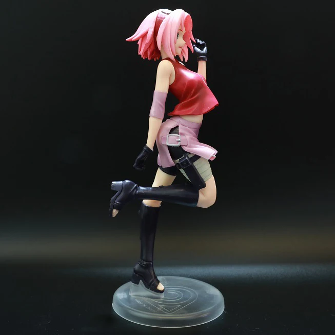 2019 Новый Аниме Фигурка 22 см Наруто фигурка Shippuden Gals Сакура Харуно рисунок в