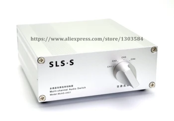 

Audio Signal Splitter 4CH Lossless Stereo Signal Selector Switch RCA 4in 1out