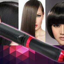 Цифровая турмалиновая керамическая щетка плоская мгновенная Магия Утюг выпрямитель для волос щетка