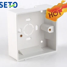SeTo 86 Тип открытая установка Нижняя коробка розетка настенная пластина