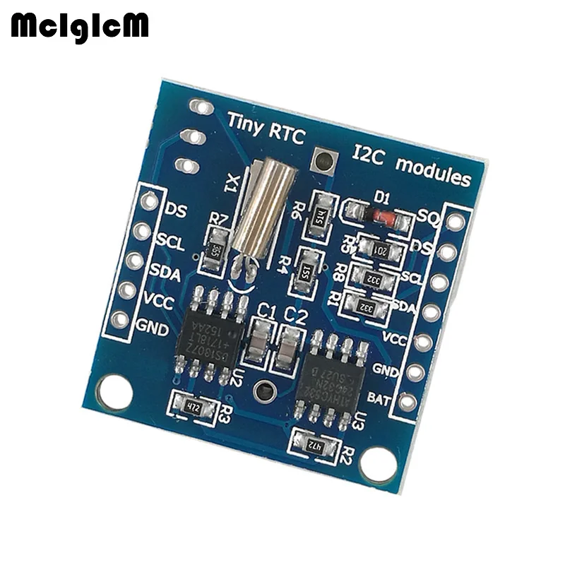 

MCIGICM Tiny RTC I2C modules 24C32 memory DS1307 clock RTC module without battery