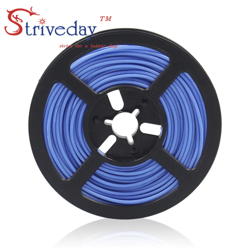 

100 meters (328ft) 24AWG high temperature resistance Flexible silicone wire tinned copper wire RC power cord Electronic cable