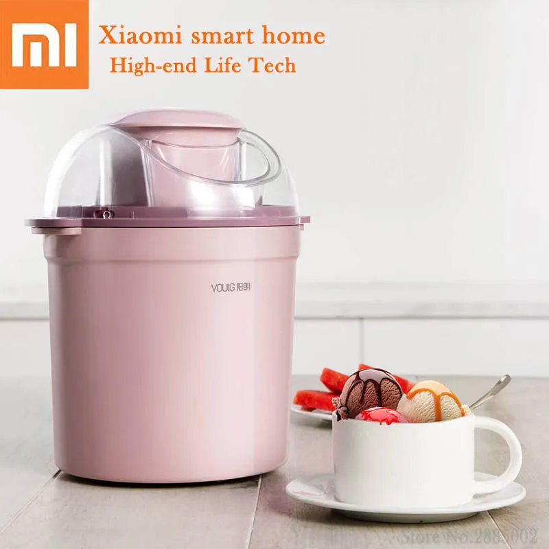 

Xiaomi Household ice Cream Machine 800ml Capacity Triple Refrigeration System Low Noise Summer Dessert Machine For Smart Home
