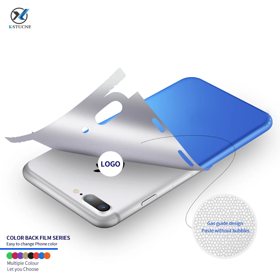 

Ice Film Full Coverage Sticker Pure Phone Back Film For iPhone X 7 8 6S 6 S Plus Ultra Thin Cover For iPhone 7 8 Plus 5S SE 5 XS