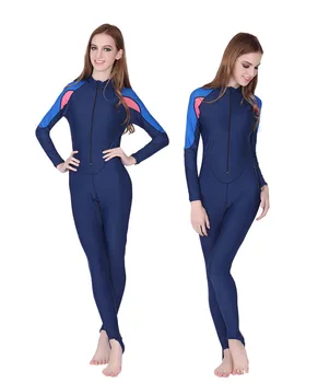 

2015 Sbart one-piece waterproof sunscreen clothing female clothing wetsuit swimsuit female snorkeling equipment Swimwear