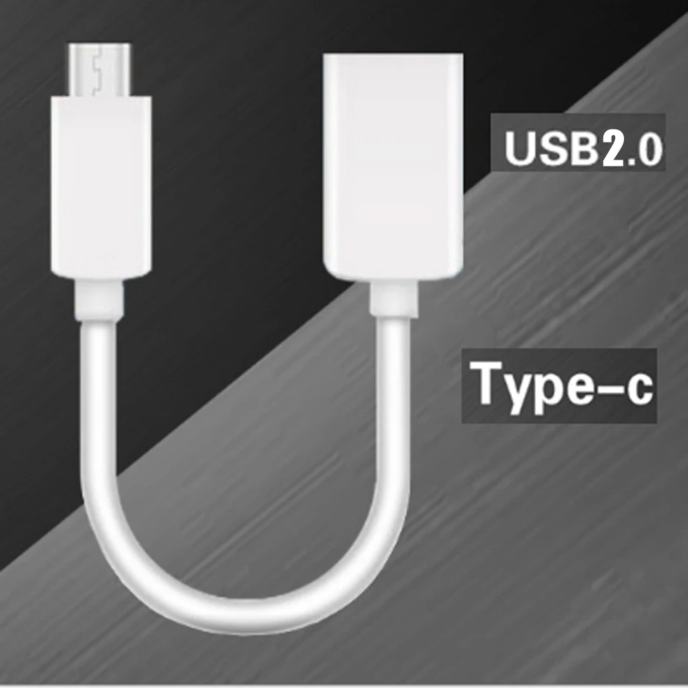 Cabo de Dados tipo c para Usb Macho para Fêmea Cabo do Conector de Dados 2.0 tipo um Pces O-t-g 100 2 fêmea O-T-G cabo do conector de dados